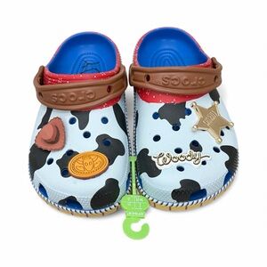 Crocs Toy Story Sheriff Woody Classic Clog - Baby Junior Size J3 new with tags